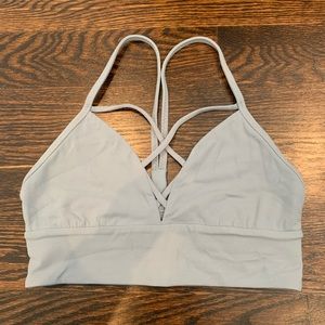 Lululemon light blue bra (6)